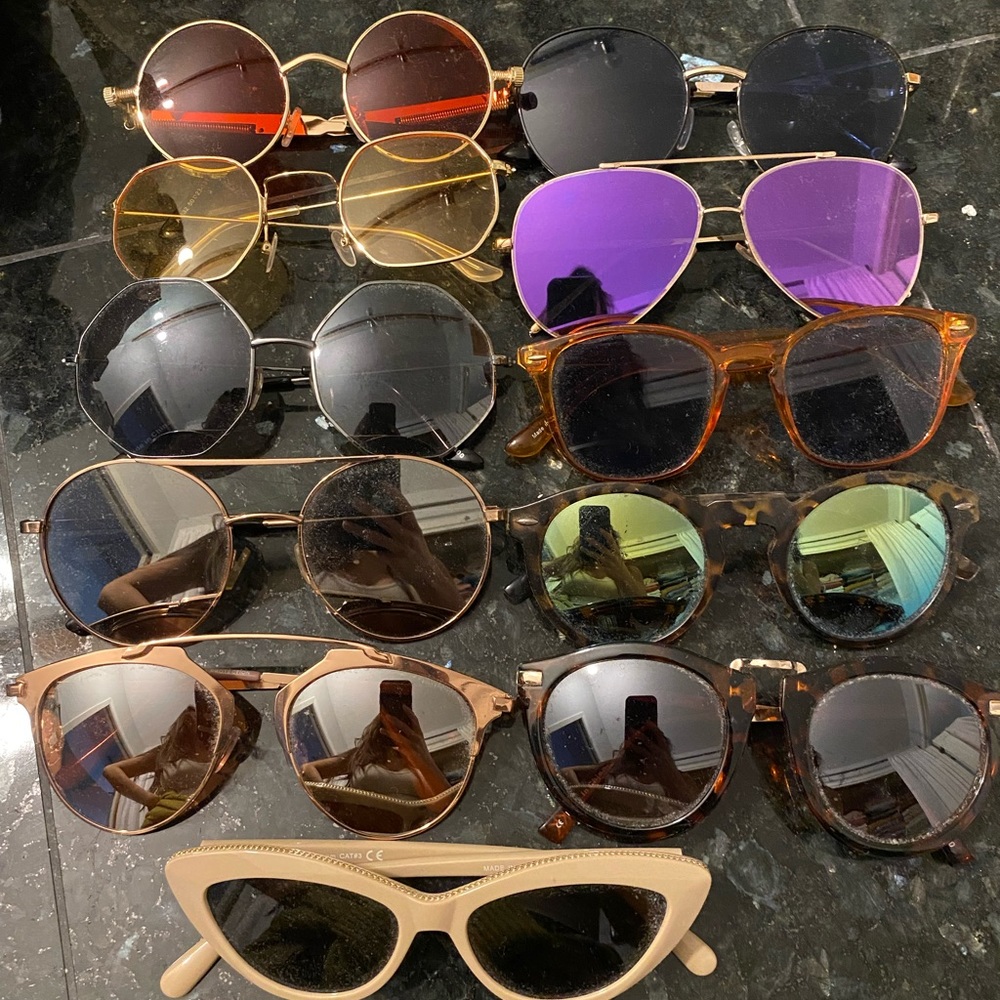 Lot of Stylish Sunglasses